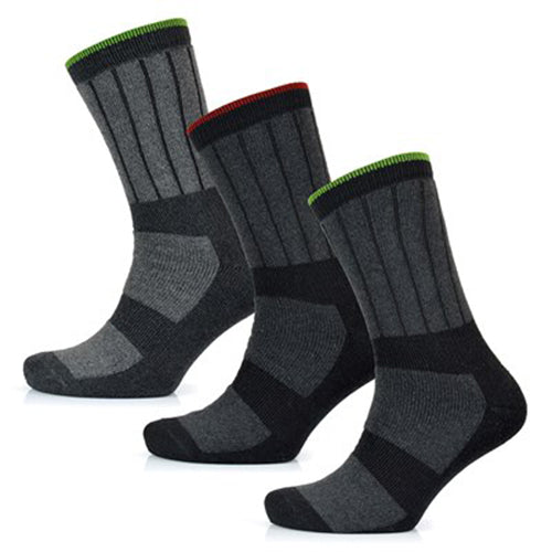 Mens Work Socks Storm Ridge Hardwearing 3 Pair Pack Cotton Blend 7-11 Mens Work Socks Storm Ridge Hardwearing 3 Pair Pack Cotton Blend 7-11